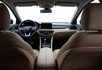 Intérieur de SUV méticuleusement nettoyé